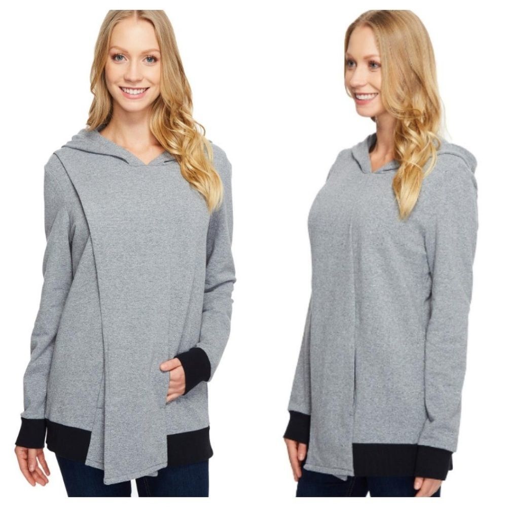 lucy Keep Calm Pullover Wrap Split Front H…